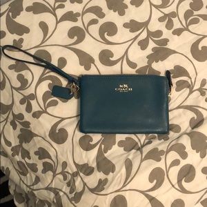 A coach wristlet